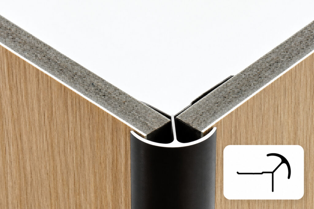 Угол радиусный Y8617-02